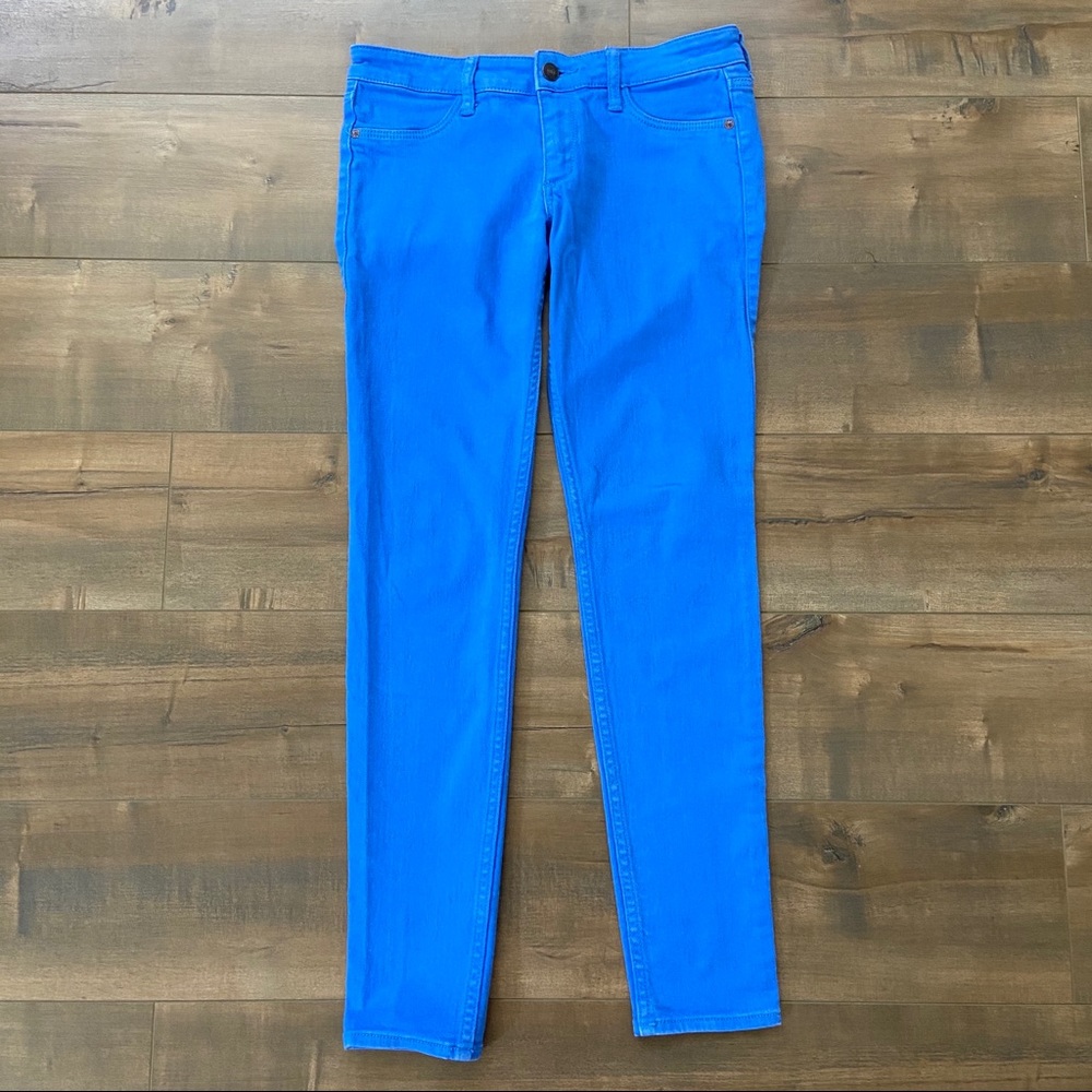 {Abercrombie & Fitch} Jeans Size 25 Blue Stretch A&F Denim